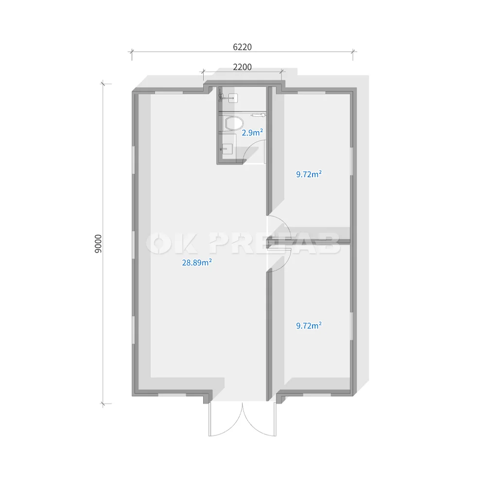 30ft-2room①