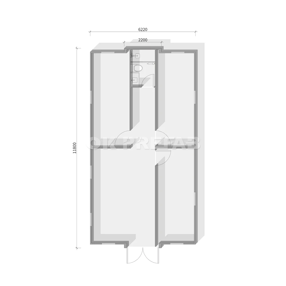40ft -3room②