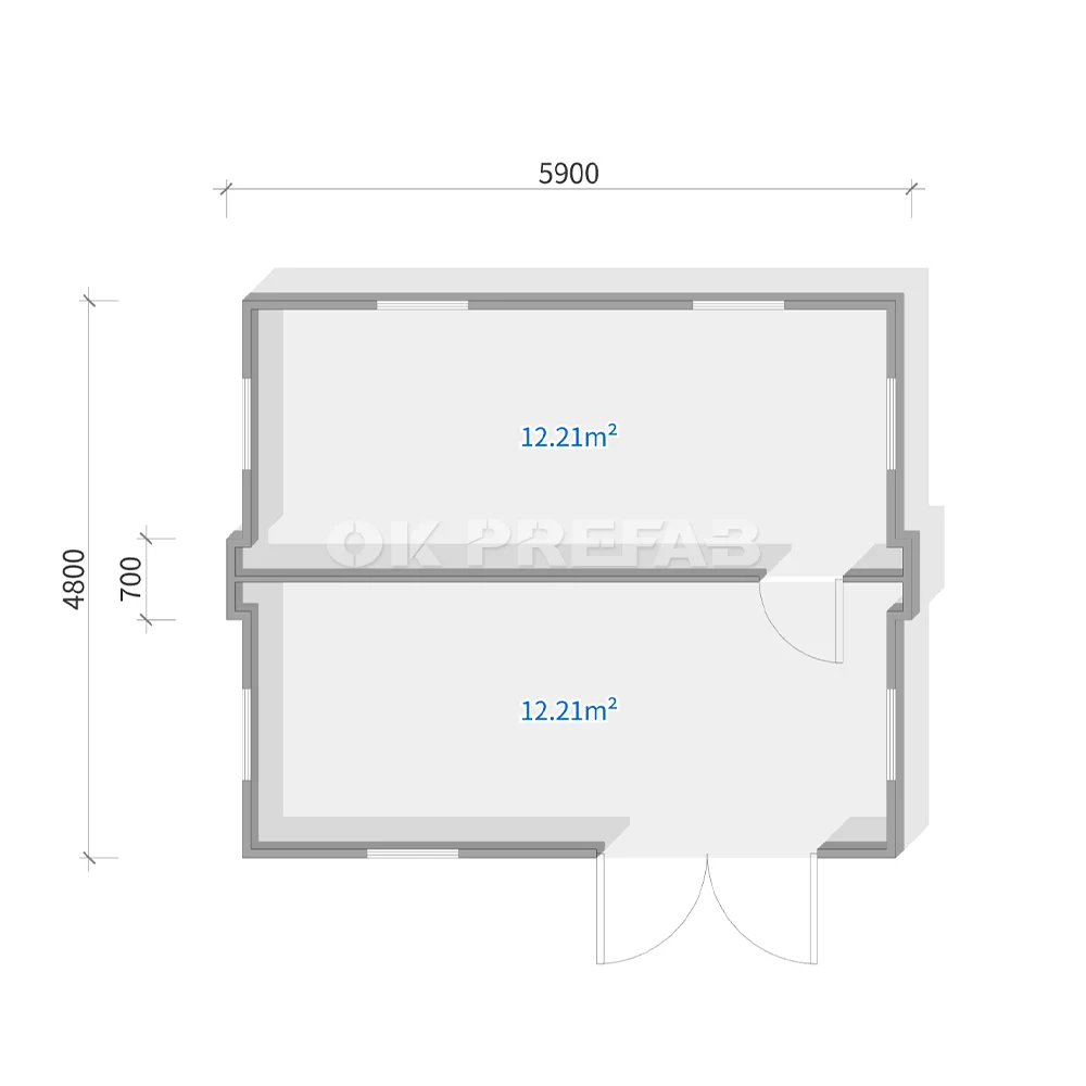 700-1room