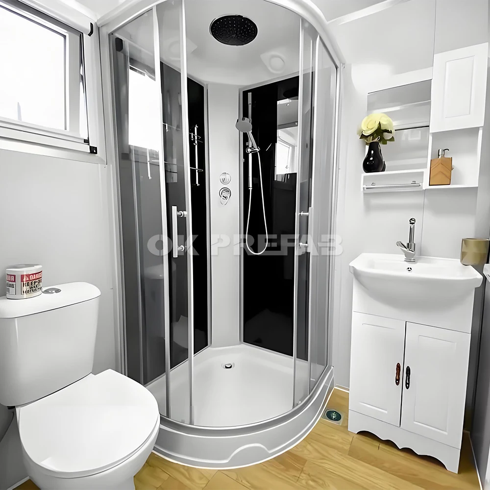 Economical model -fan shaped Shower room toilet