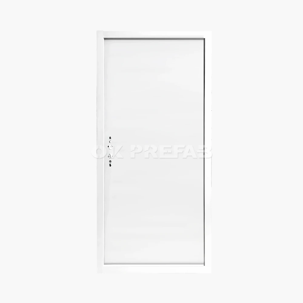 Single steel door