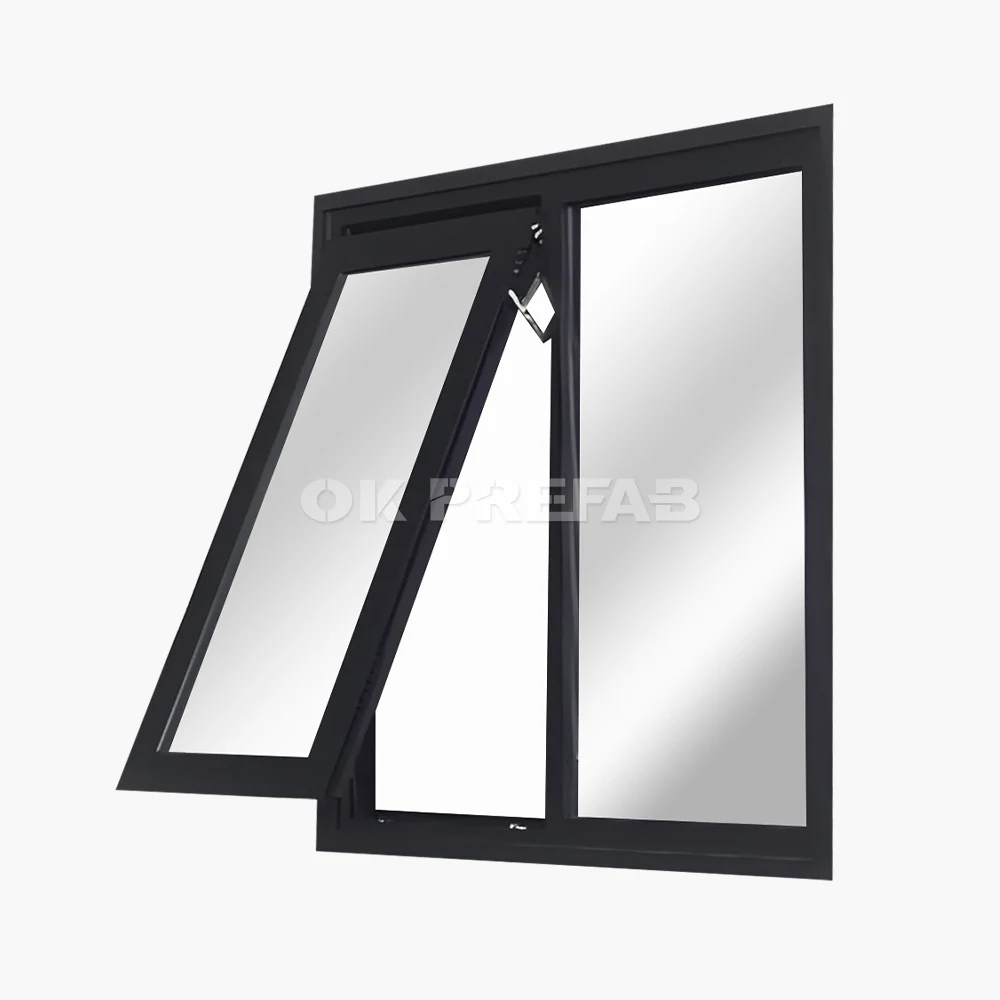 Thermal break aluminum awning window