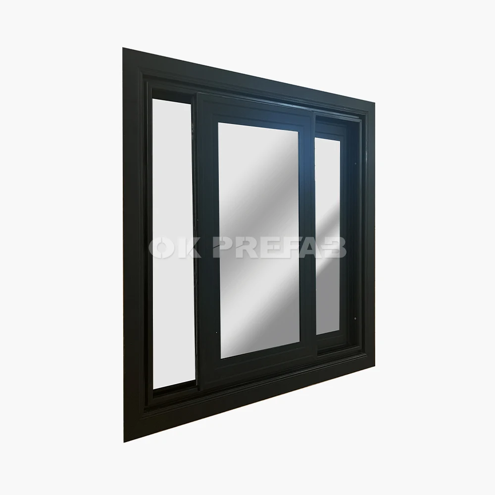 Thermal break aluminum sliding window