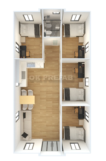 expandable container house