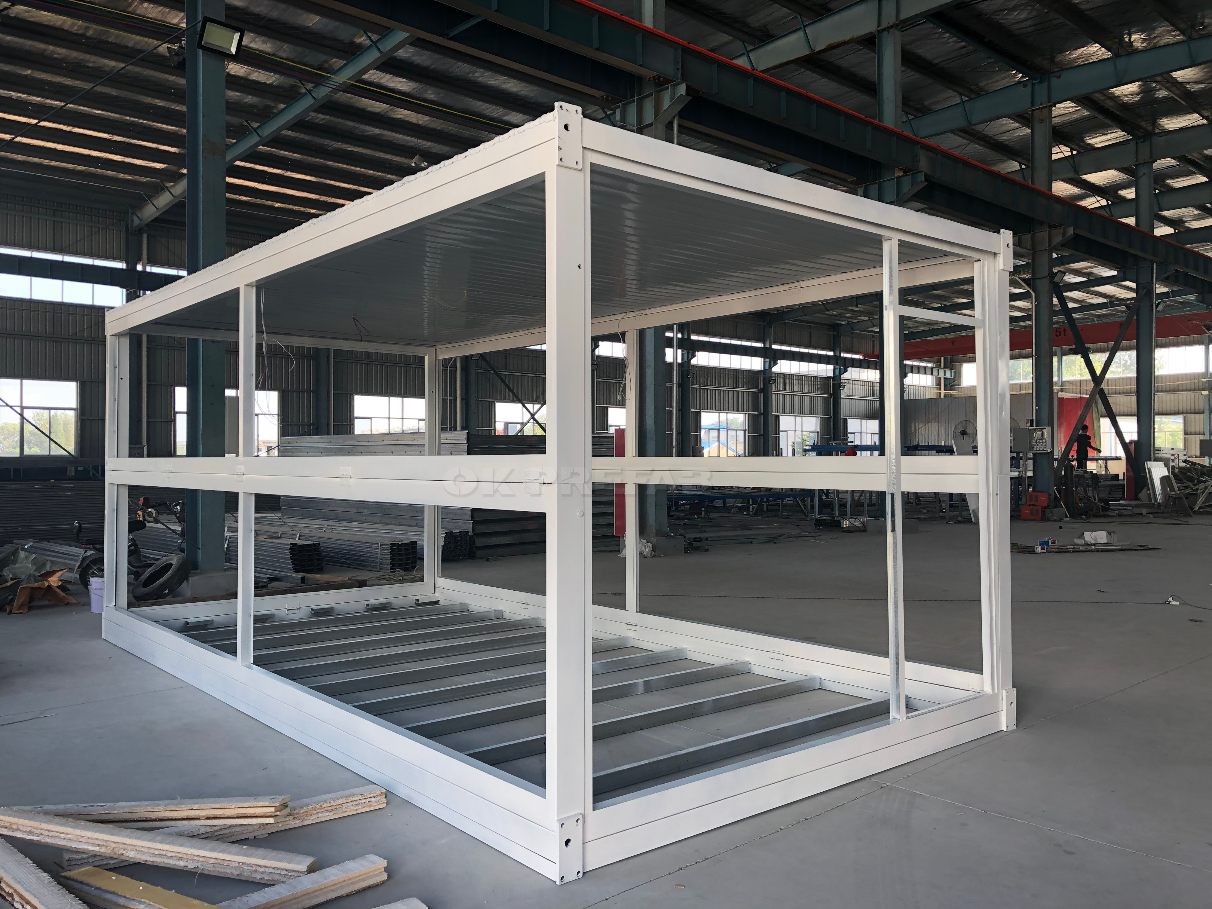 X-TYPE FOLDABLE CONTAINER HOUSE