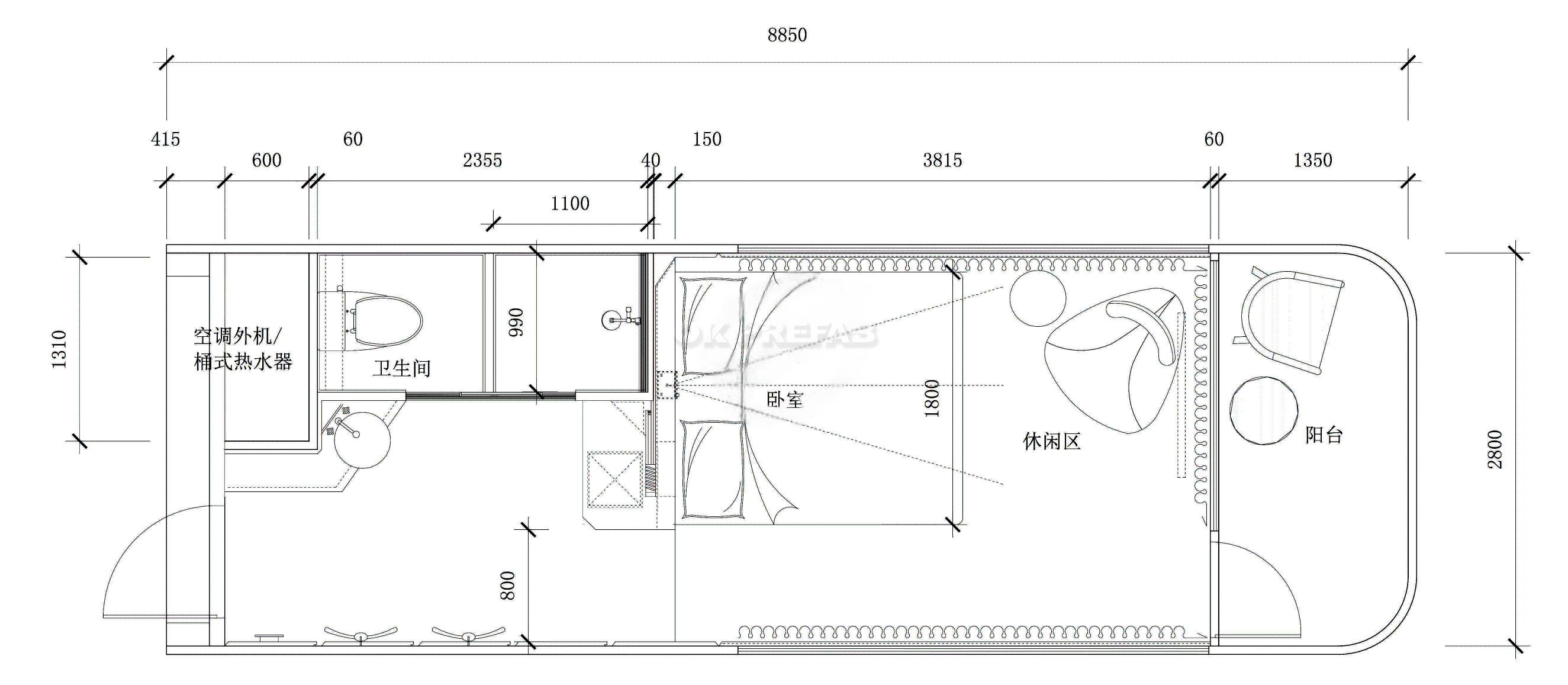 capsule cabin house