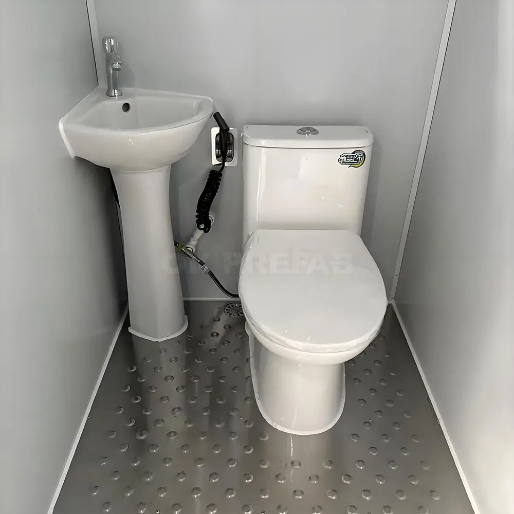 Prefab toilet