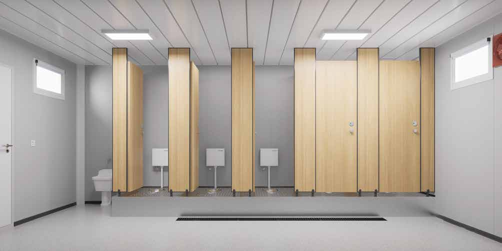 Prefab toilet