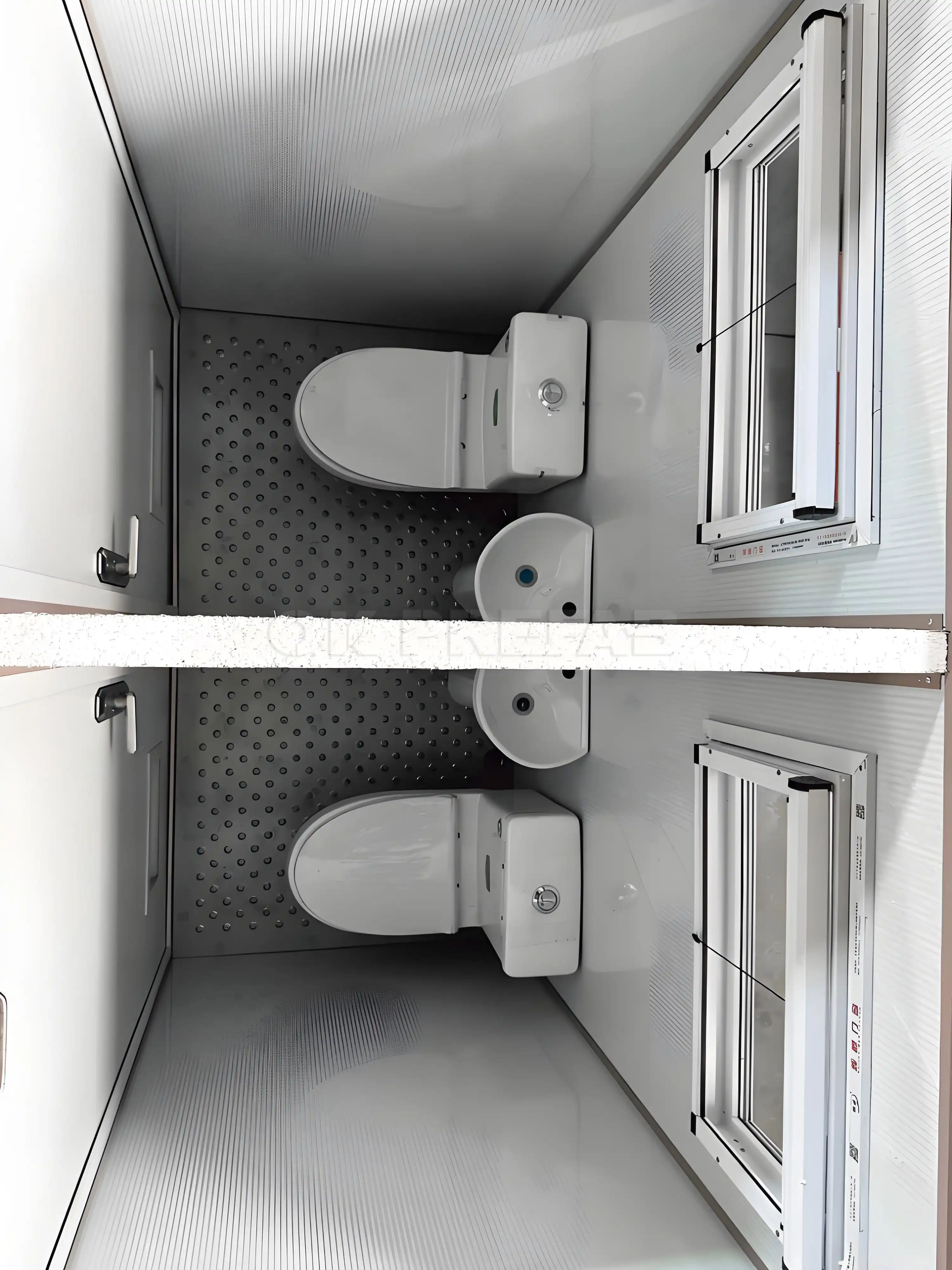 Prefab toilet