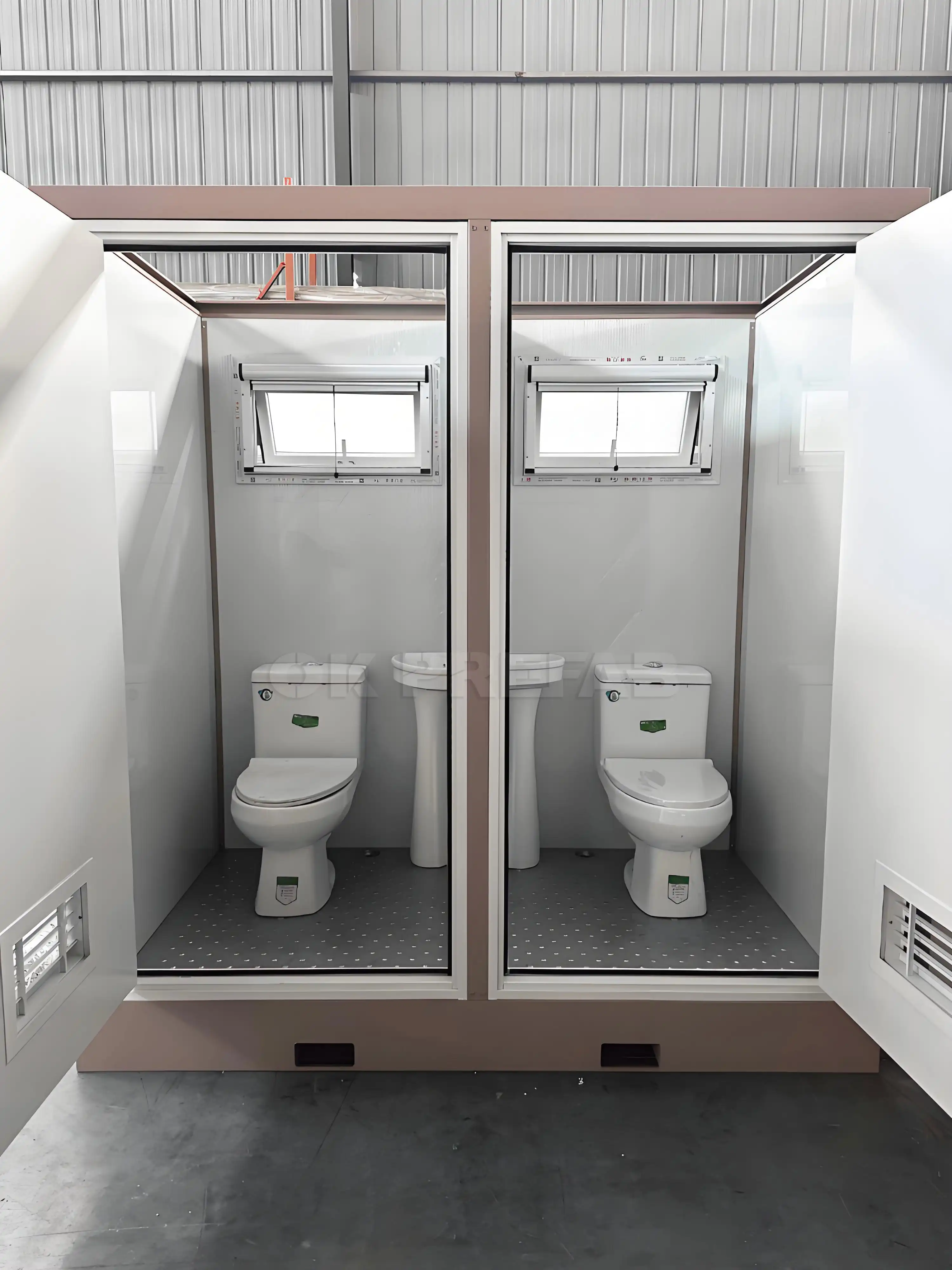 Prefab toilet