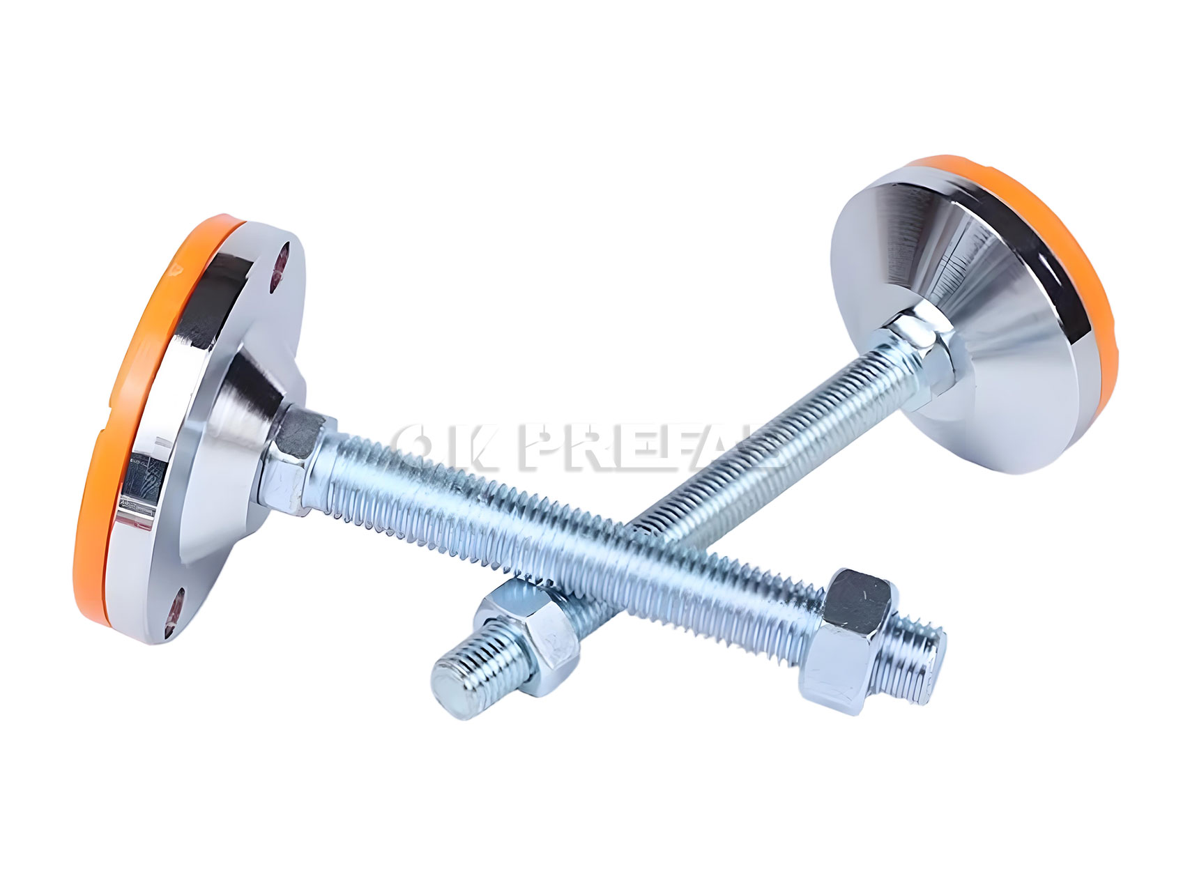 Bolt-on-adjustable-support-base