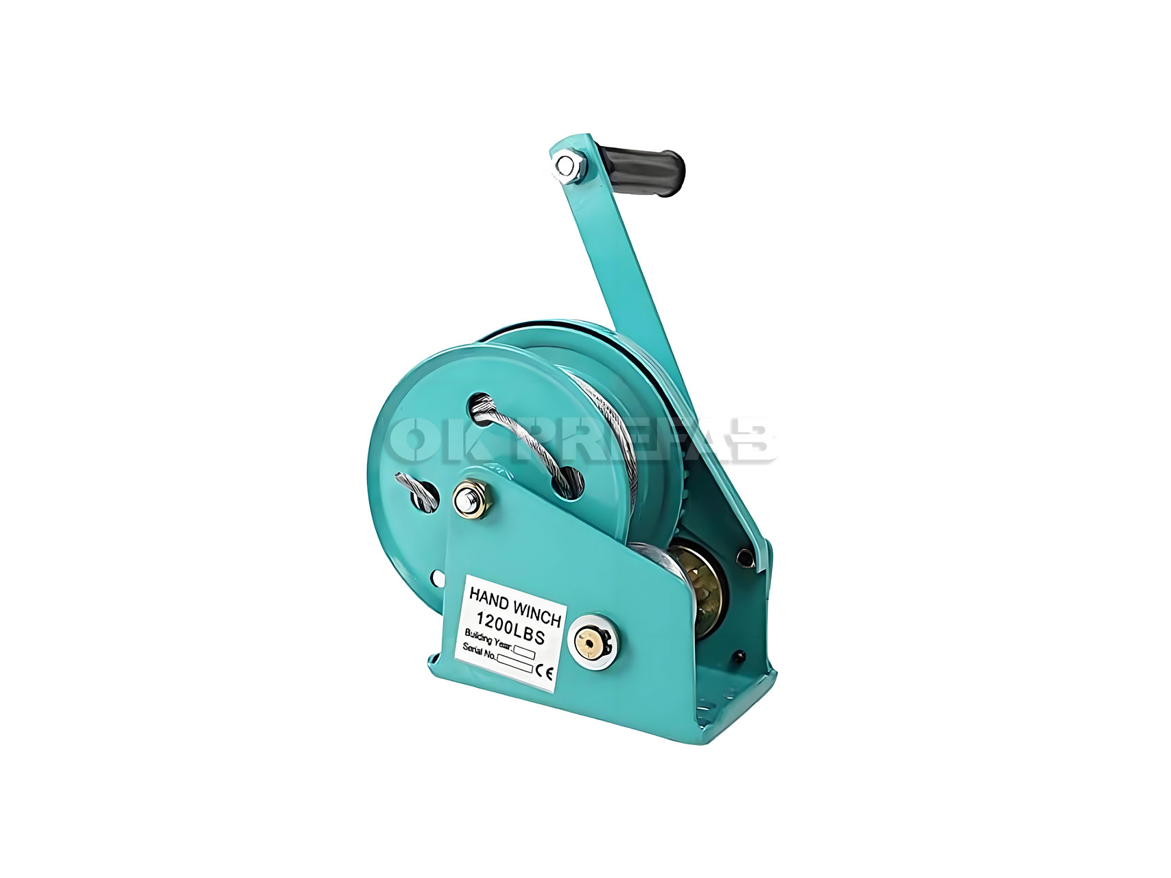 Winch-Hand-crank-auxiliary-wheel
