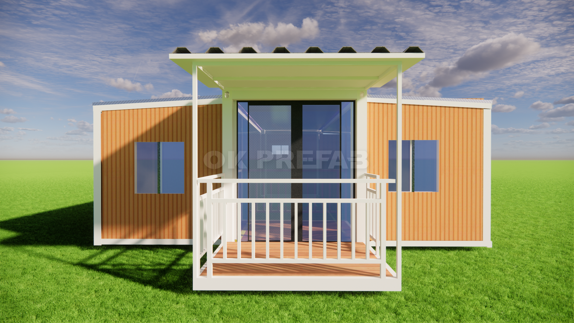container house Balcony