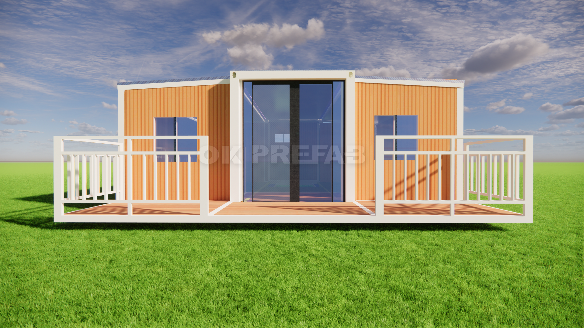 container house Balcony