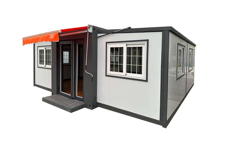 Expandable container house